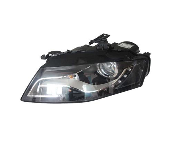 Headlights For Audi A4 B8 2009-2012 front view SCH7