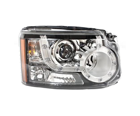Headlight for Land Rover Discovery 4, LR023528, LR023529, front view SCH18