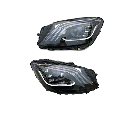 LED Headlight for Mercedes Benz S-Class W222, 2017, OE A2229061905, A2229062005, pair SCH50