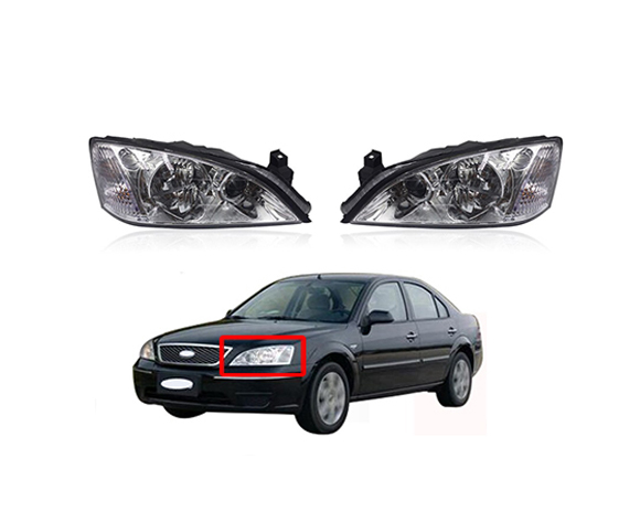 Headlight for Ford Mondeo Fusion 2004-2007 front view SCH103