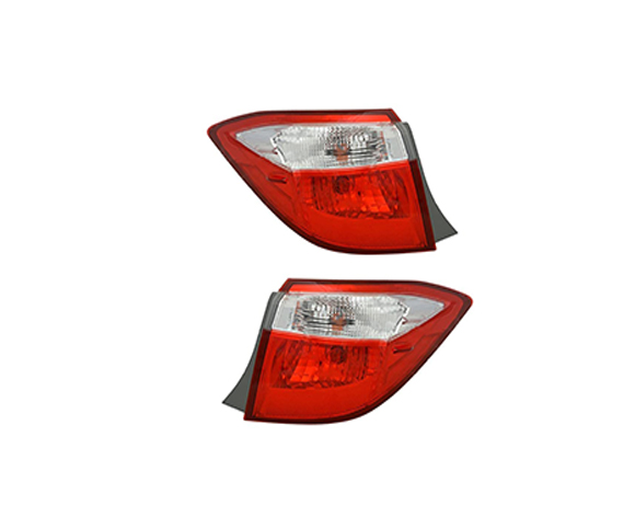 Outer Tail Light for Toyota Corolla 2014-2017 pair view SCTL79