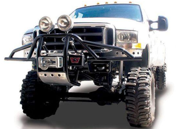 Off-road truck bumpers