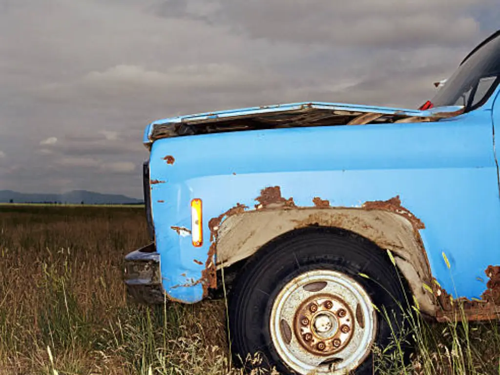 old truck parts