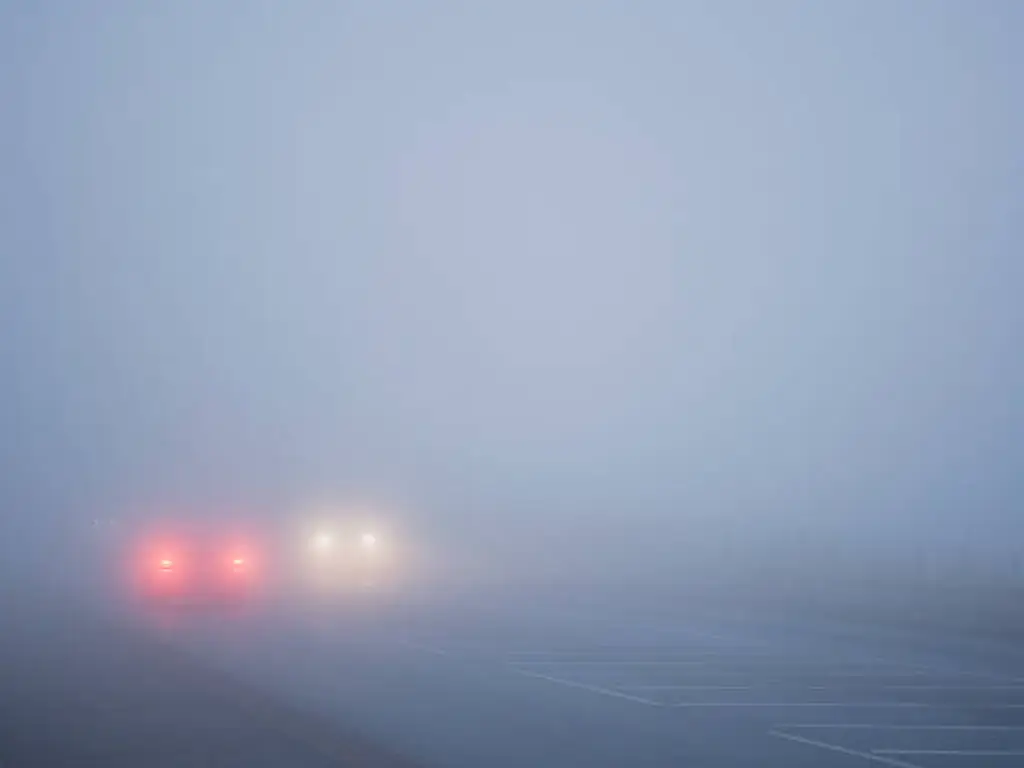 fog lights on car