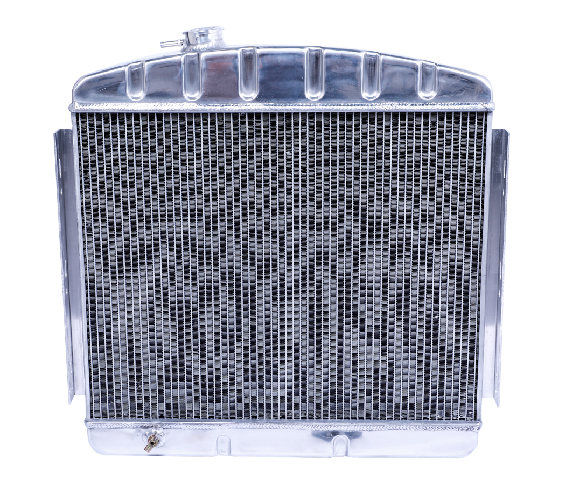 Aluminum Radiator 3 Row for Chevrolet Bel Air 1955 57 SR857 back