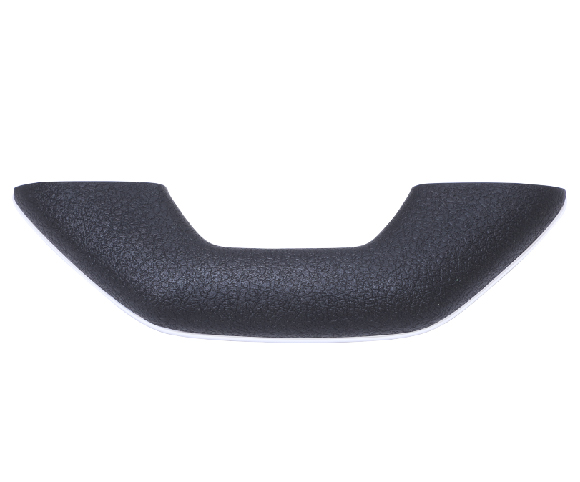 Arm rest pad for 1955 66 Chevrolet GMC pickup A8352 Black top view