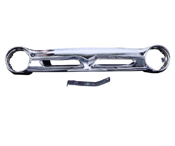 Chrome Grille bar with support for 1956 Ford F series pickup truck G4454