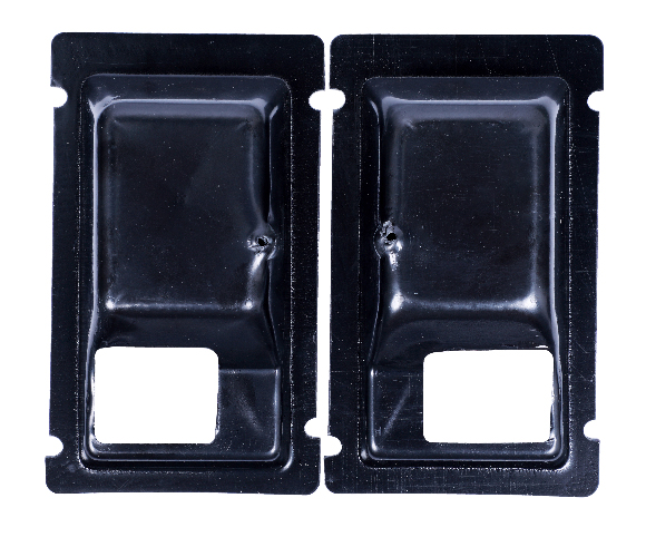 Door handle cup for 1977 80 Chevy pickup vacuum formed C73 4654 back