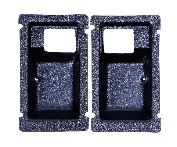 Door handle cup for 1977 80 Chevy pickup vacuum formed C73 4654 top