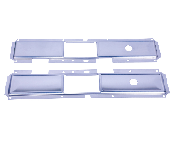 Front door center panel with manual windows door locks for 1977 80 Chevy GMC truck D3592