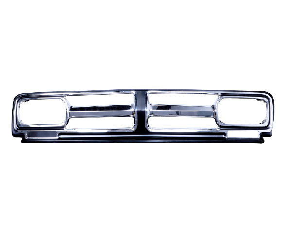 Front grill chrome with black accents for 1971 72 GMC pickup G4420