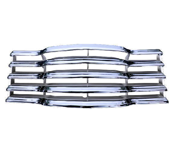 Front grill chrome with ivory brackets for 1947 53 Chevrolet pick up truck G4404 C