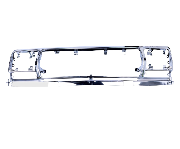 Front grille shell anodized aluminum for 1978 79 Ford pickup truck G4461