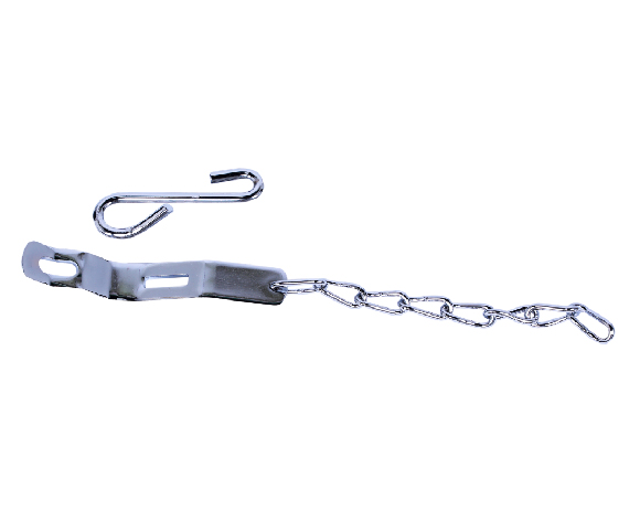 Tailgate chain set stainless steel for 1958 66 Chevrolet GMC fleetside pickup BT3003