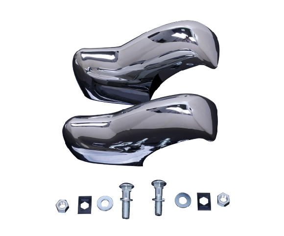 Front bumper guards for 1955 150 210 Bel Air Nomad B35 7489 top