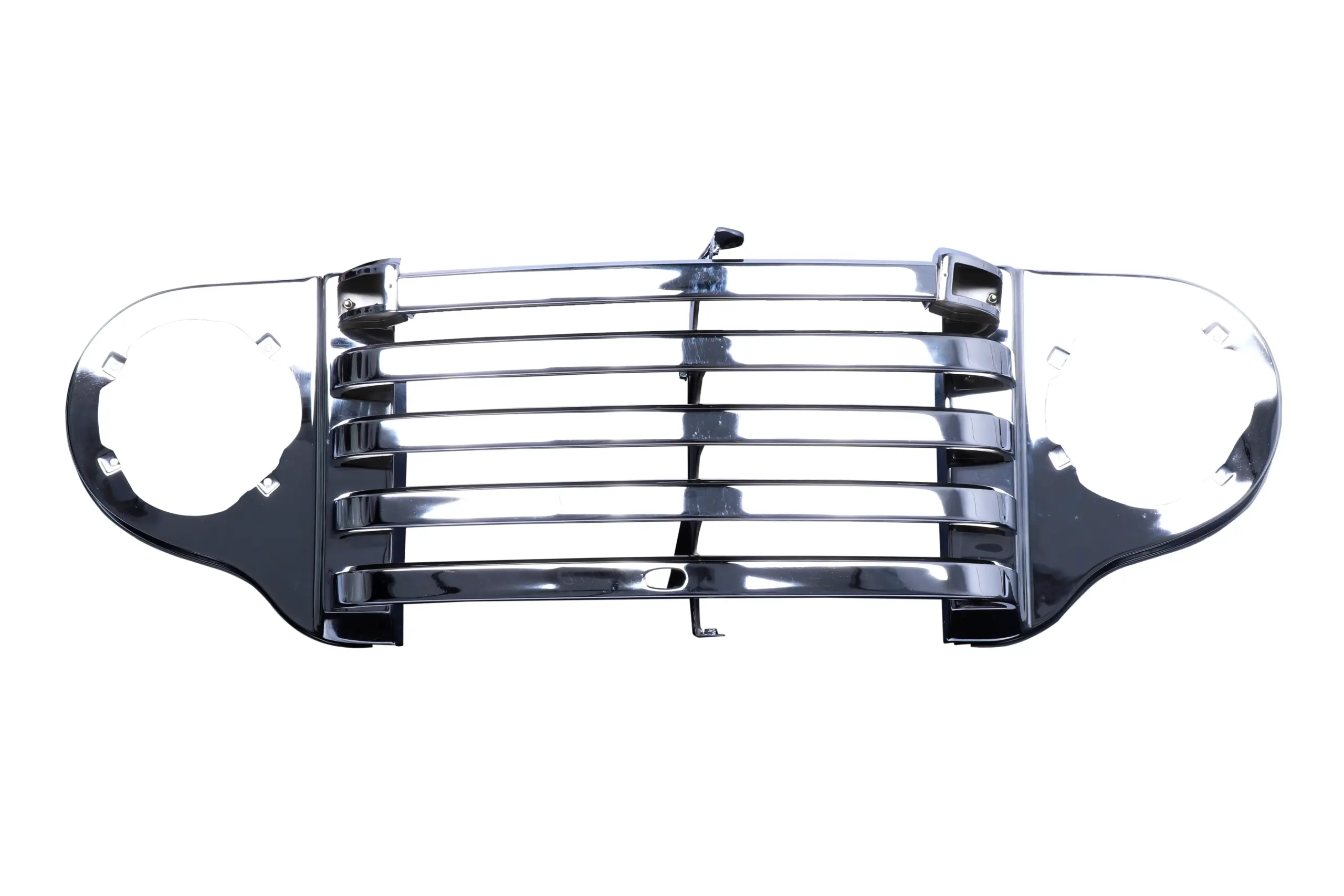 Front grille panel for 1948 50 Ford F1 F3 pickup truck without park lamp chrome G4450 scaled