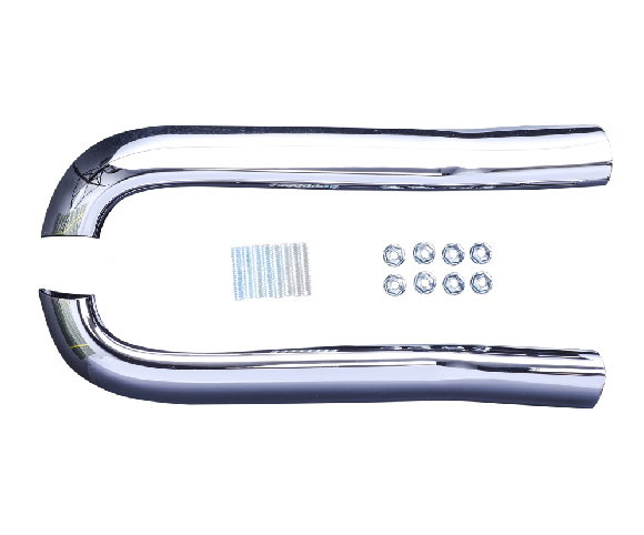 Front hood bar extensions for Bel Air 1956 150 210 B35 7017 top