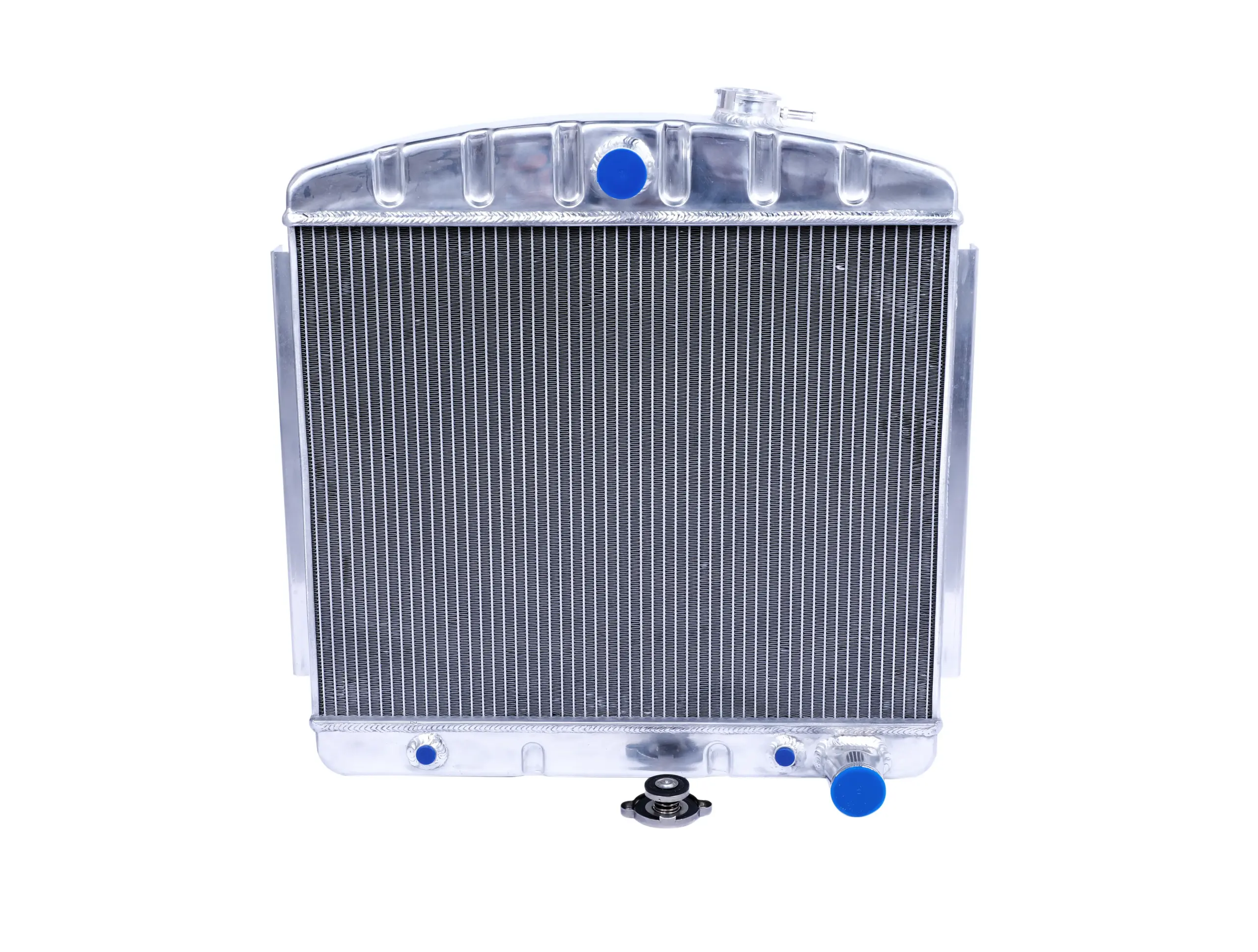 Aluminum Radiator 3 Row for Chevrolet Bel Air 1955 57 SR857 front scaled