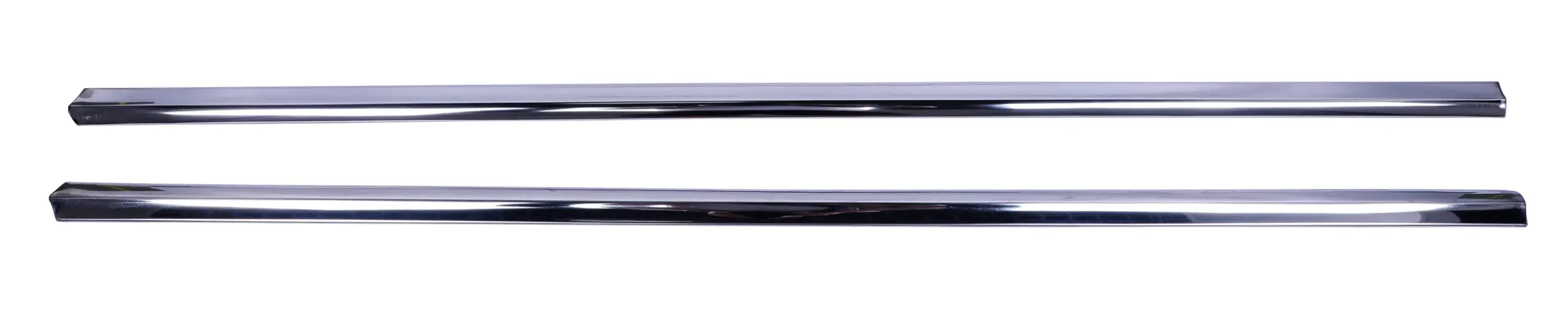 Door molding for 1957 Chevrolet Bel Air 210 stainless steel pair B35 7502 B35 7503 top