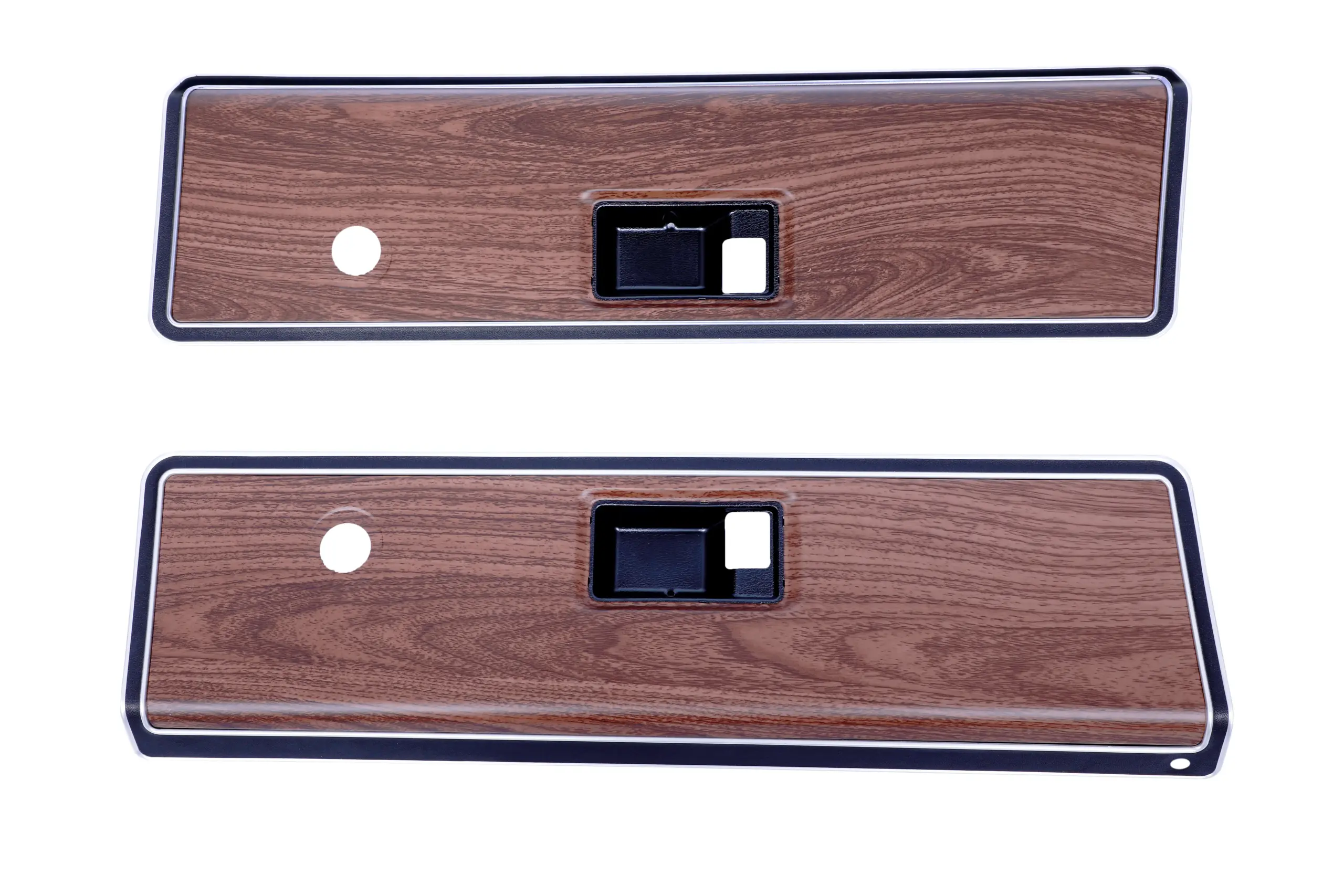 Door panel trim set with woodgrain for Chevy GMC 1973 76 D3569 scaled