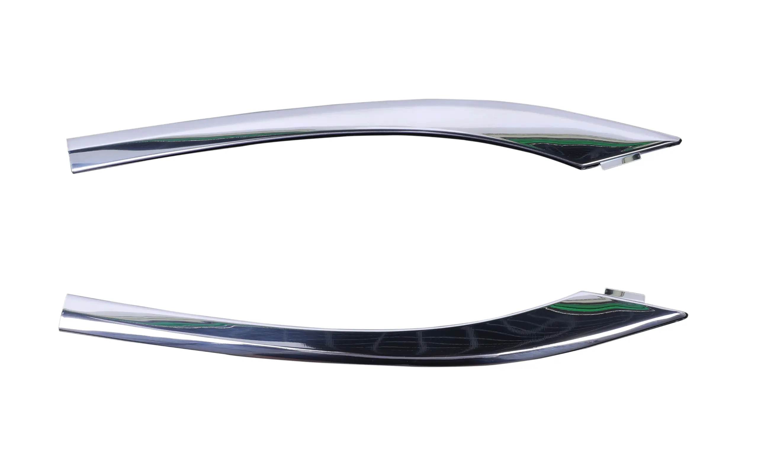 Quarter panel molding stainless steel for Bel Air 1957 pair B35 6973 B35 6977 top scaled