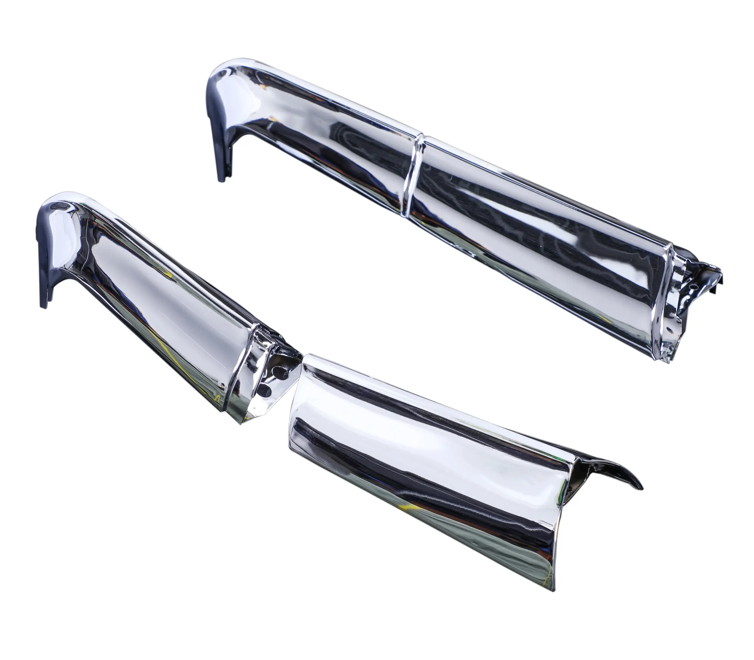 Vertical tail fin molding set for 1957 Chevy Bel Air 150 210 B35 8420 front scaled