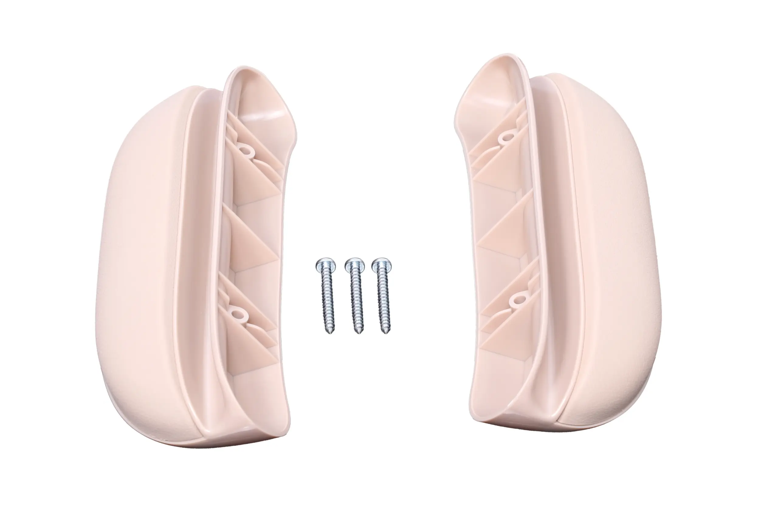 Armrest assembly for Chevrolet 1957 150 210 2 or 4 door hardtop sedan B35 6103 beige top scaled