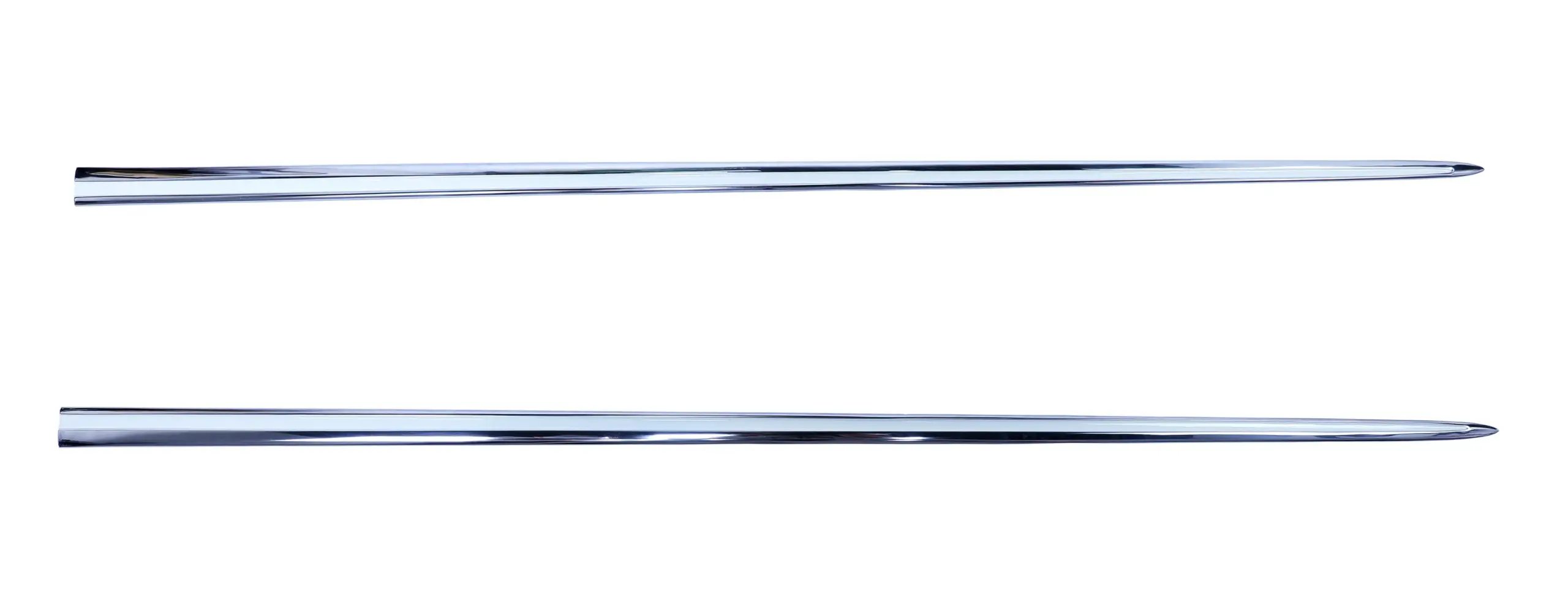 Quarter panel molding for 1955 Chevrolet Bel Air 2 door B35 8341 B35 8342 pair front scaled